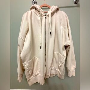 American Eagle oversized zip up hoodie